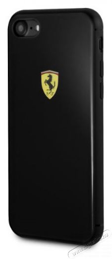 Ferrari iPhone 8 fekete akril tok Mobil / Kommunikáció / Smart - Mobiltelefon kiegészítő / tok - Tok / hátlap - 412917