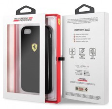 Ferrari iPhone 8 fekete akril tok Mobil / Kommunikáció / Smart - Mobiltelefon kiegészítő / tok - Tok / hátlap - 412917