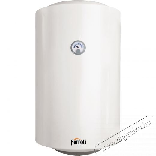 Ferroli E-Glasstech 50 bojler, 50l, 1500 W, 0.8 Mpa, Feh&eacute;r H&aacute;ztart&aacute;s / Otthon / K&uuml;lt&eacute;r - V&iacute;zmeleg&iacute;tő / bojler / t&aacute;rol&oacute; - V&iacute;zmeleg&iacute;tő - 533366