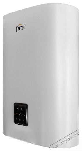 Ferroli Titano Twin 50 S elektromos v&iacute;zmeleg&iacute;tő, Wi-Fi vez&eacute;rl&eacute;s, 1800W, 50 l, f&uuml;ggőleges/v&iacute;zszintes r&ouml;gz&iacute;t&eacute;s, Digit&aacute;lis vez&eacute;rlőpanel, Dupla tart&aacute;ly H&aacute;ztart&aacute;s / Otthon / K&uuml;lt&eacute;r - V&iacute;zmeleg&iacute;tő / bojler / t&aacute;rol&oacute; - V&iacute;zmeleg&iacute;tő - 533368
