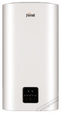 Ferroli TITANO TWIN 80 Villanybojler, 1800 W, 80 l, Wi-Fi vez&eacute;rl&eacute;s, Dupla tart&aacute;ly, Digit&aacute;lis vez&eacute;rlőpanel, Feh&eacute;r &Uacute;jdons&aacute;gok - &Uacute;j term&eacute;kek - 533371
