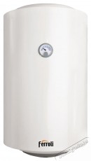 Ferroli E-Glasstech 120 bojler, 120l, 1500W, 0.8 Mpa, Feh&eacute;r H&aacute;ztart&aacute;s / Otthon / K&uuml;lt&eacute;r - V&iacute;zmeleg&iacute;tő / bojler / t&aacute;rol&oacute; - Bojler / melegv&iacute;z t&aacute;rol&oacute; - 533377