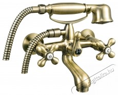 Ferro Antica BAI11BR f&uuml;rdők&aacute;d/zuhany csaptelep, dupla vez&eacute;rl&eacute;s, ker&aacute;mia patron, falra szerelhető, bronz H&aacute;ztart&aacute;s / Otthon / K&uuml;lt&eacute;r - F&uuml;rdőszoba / wc - Kieg&eacute;sz&iacute;tő - 536491