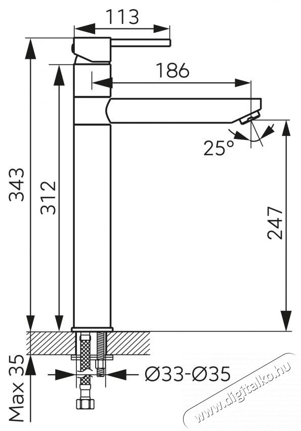 Ferro Fiesta BFI2LG mosd&oacute;kagyl&oacute; csaptelep, magas, ker&aacute;mia patron, levegőztető, mozgathat&oacute; cső, Arany H&aacute;ztart&aacute;s / Otthon / K&uuml;lt&eacute;r - F&uuml;rdőszoba / wc - Kieg&eacute;sz&iacute;tő - 536490