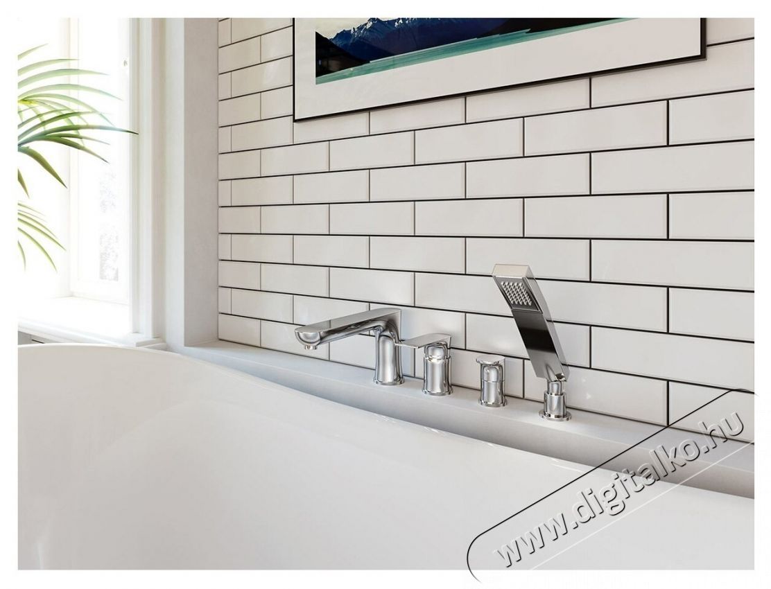 Ferro n&eacute;gysz&ouml;gletes k&aacute;d/zuhanycsaptelep, 4 lyuk, kih&uacute;zhat&oacute; zuhany, 1 funkci&oacute;s zuhany, egykaros, ker&aacute;miapatron/kapcsol&oacute;, levegőztető, csatlakoz&oacute;k, kr&oacute;m H&aacute;ztart&aacute;s / Otthon / K&uuml;lt&eacute;r - F&uuml;rdőszoba / wc - Kieg&eacute;sz&iacute;tő - 536484