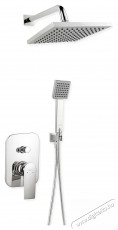 Ferro Squerto Szett, be&eacute;p&iacute;tett zuhanycsaptelep fix zuhanyfejjel, mozgathat&oacute; zuhanyt&ouml;mlővel, flexibilis t&ouml;mlővel &eacute;s szerelv&eacute;nnyel H&aacute;ztart&aacute;s / Otthon / K&uuml;lt&eacute;r - F&uuml;rdőszoba / wc - Kieg&eacute;sz&iacute;tő - 536487