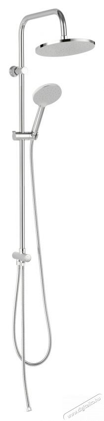 Ferro zuhanyr&uacute;d k&eacute;szlet, cs&uacute;sz&oacute; t&aacute;maszt&eacute;kkal, fix zuhany 225mm, mobil zuhanyfej 120mm, 1 funkci&oacute;s, zuhanycső 150 cm, Kr&oacute;m H&aacute;ztart&aacute;s / Otthon / K&uuml;lt&eacute;r - F&uuml;rdőszoba / wc - Zuhanyz&oacute; polcrendszer - 536497