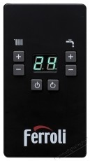 Ferroli TOR 9, 9 kW-os falra szerelhető elektromos kaz&aacute;n, digit&aacute;lis kijelzővel H&aacute;ztart&aacute;s / Otthon / K&uuml;lt&eacute;r - Fűt&eacute;s - Hősug&aacute;rz&oacute; / fűtőtest - 536522