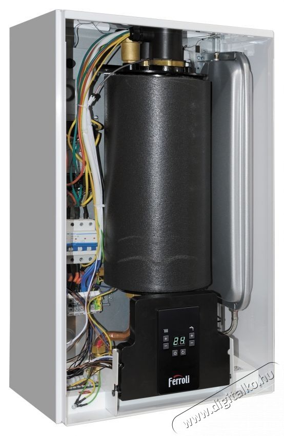 Ferroli TOR 9 falra szerelhető elektromos kaz&aacute;n, 9 kW-os H&aacute;ztart&aacute;s / Otthon / K&uuml;lt&eacute;r - Fűt&eacute;s - Fali fűtőtest - 536524