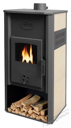 Ferroli Mirano H Kandall&oacute;, 22 kW, 2.8 kg/h, 49x46x105 cm H&aacute;ztart&aacute;s / Otthon / K&uuml;lt&eacute;r - Fűt&eacute;s - Kandall&oacute; - 536512