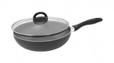 FG BR147 wok serpenyő fedővel Konyhai termékek - Edény - Wok serpenyő - 339285