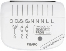 Fibaro 4 redőnyvezérlő, Z-Wave Plus Háztartás / Otthon / Kültér - Okos otthon - Kiegészítő - 522640