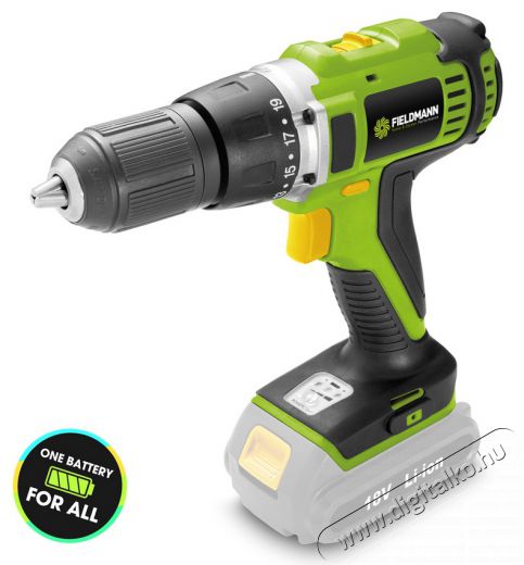 Fieldmann FDUV 50101-0 fúró-csavarozó (akkumulátor nélkül) Háztartás / Otthon / Kültér - Szerszám - Akkumulátoros csavarhúzó - 298051