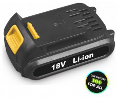 Fieldmann FDUZ 50003 Li-ion akkumulátor 18V 2000mAh Háztartás / Otthon / Kültér - Szerszám - Li-ion akkumulátor szerszámokhoz - 350057