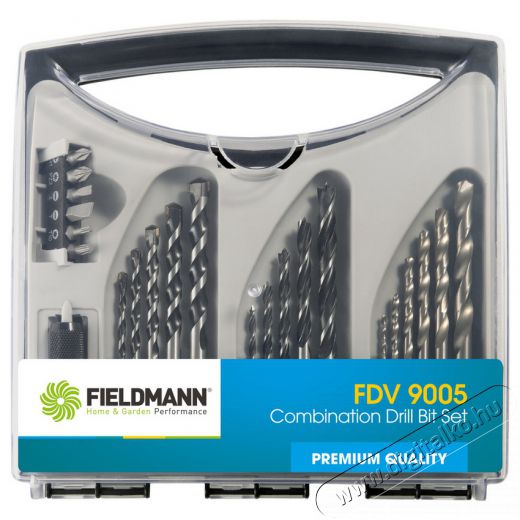 Fieldmann FDV 9005 fúrókészlet Háztartás / Otthon / Kültér - Szerszám - Csavarhúzó / kulcs / fúró / szerszám készlet - 282759