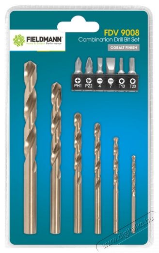 Fieldmann FDV 9008 fúrókészlet Háztartás / Otthon / Kültér - Szerszám - Csavarhúzó / kulcs / fúró / szerszám készlet - 282762