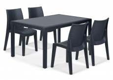 Fieldmann FDZN 3020/3030 Lady kerti bútor 4+1 szett Háztartás / Otthon / Kültér - Kültér / kerti termék / grill - Kerti bútor - 351797