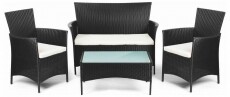 Fieldmann FDZN 6050-PR Rattan kerti bútor szett Háztartás / Otthon / Kültér - Kültér / kerti termék / grill - Kerti bútor - 336223