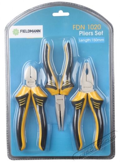 Fieldmann FDN 1020 3 db-os fogókészlet Háztartás / Otthon / Kültér - Szerszám - Csavarhúzó / kulcs / fúró / szerszám készlet - 297916