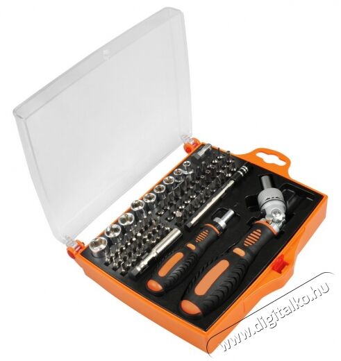 Fieldmann FDG 5004-79R 79-darabos bitkészlet csavarhúzókkal Háztartás / Otthon / Kültér - Szerszám - Csavarhúzó / kulcs / fúró / szerszám készlet - 278191