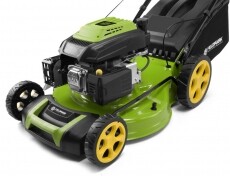 Fieldmann FZR 4611-B benzines önjáró fűnyíró Háztartás / Otthon / Kültér - Kültér / kerti termék / grill - Fűnyíró / gyeplazító - 297933
