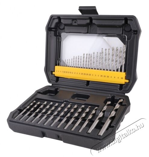 Fieldmann FDV 9201 fúrófej készlet 39db Háztartás / Otthon / Kültér - Szerszám - Csavarhúzó / kulcs / fúró / szerszám készlet - 351794