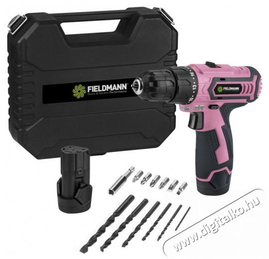 Fieldmann FDV 10253-A 12V fúró-csavarozó Háztartás / Otthon / Kültér - Szerszám - Akkumulátoros csavarhúzó - 376053