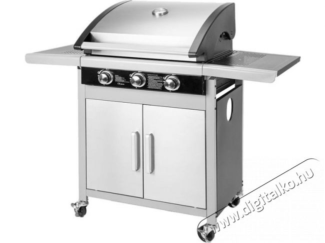 Fieldmann FZG 3005 Gáz grill 3 égős - Inox Háztartás / Otthon / Kültér - Kültér / kerti termék / grill - Kerti grill - 375957