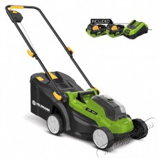Fieldmann FZR 70335-A 2x20V akkus fűnyíró Háztartás / Otthon / Kültér - Kültér / kerti termék / grill - Fűnyíró / gyeplazító - 376187
