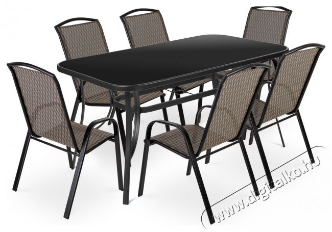 Fieldmann RONY II. DARK kerti b&uacute;tor szett H&aacute;ztart&aacute;s / Otthon / K&uuml;lt&eacute;r - K&uuml;lt&eacute;r / kerti term&eacute;k / grill - Kerti b&uacute;tor - 376577