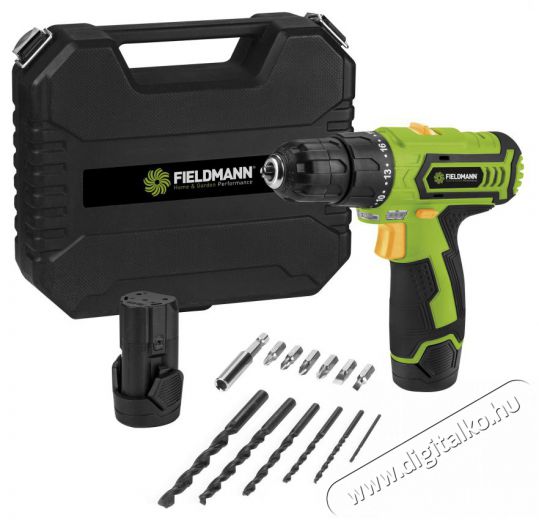 Fieldmann FDV 10250-A Fúró-Csavarozó 12V Háztartás / Otthon / Kültér - Szerszám - Akkumulátoros csavarhúzó - 493334