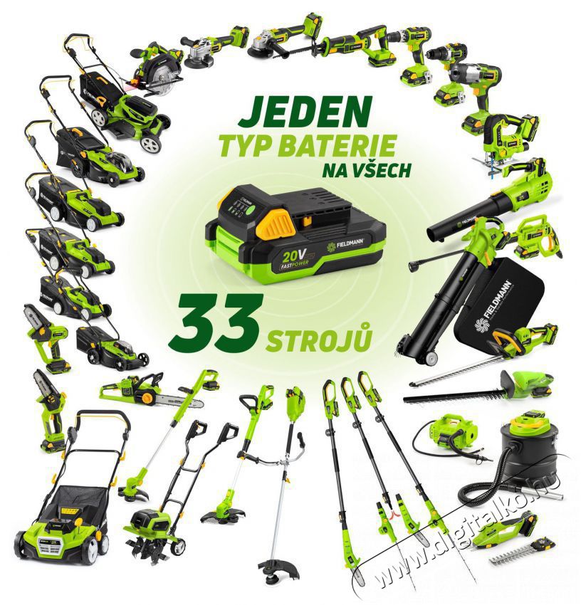 Fieldmann FZR 70330 2x20V H&aacute;ztart&aacute;s / Otthon / K&uuml;lt&eacute;r - K&uuml;lt&eacute;r / kerti term&eacute;k / grill - Fűny&iacute;r&oacute; / gyeplaz&iacute;t&oacute; - 518705