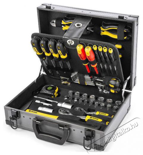 Fieldmann FDG 5021-114R Szerszámkészlet, 114 db Háztartás / Otthon / Kültér - Szerszám - Csavarhúzó / kulcs / fúró / szerszám készlet - 522664