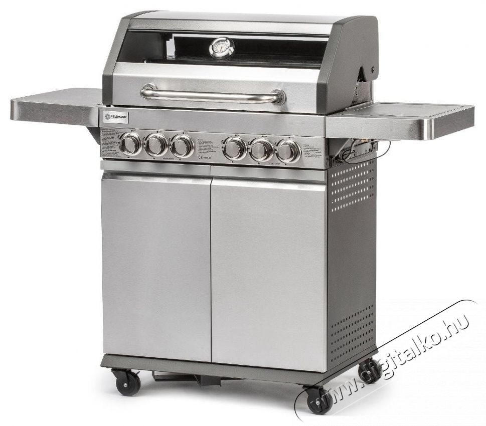 Fieldmann FZG 3025 G&aacute;zosgrill 4+1+1 H&aacute;ztart&aacute;s / Otthon / K&uuml;lt&eacute;r - K&uuml;lt&eacute;r / kerti term&eacute;k / grill - Kerti grill - 495091