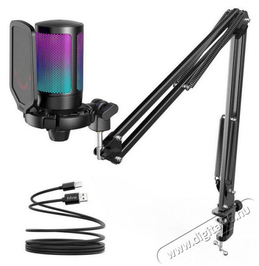 FIFINE A6T Fotó-Videó kiegészítők - Mikrofon - Fotó-videó mikrofon - 524772