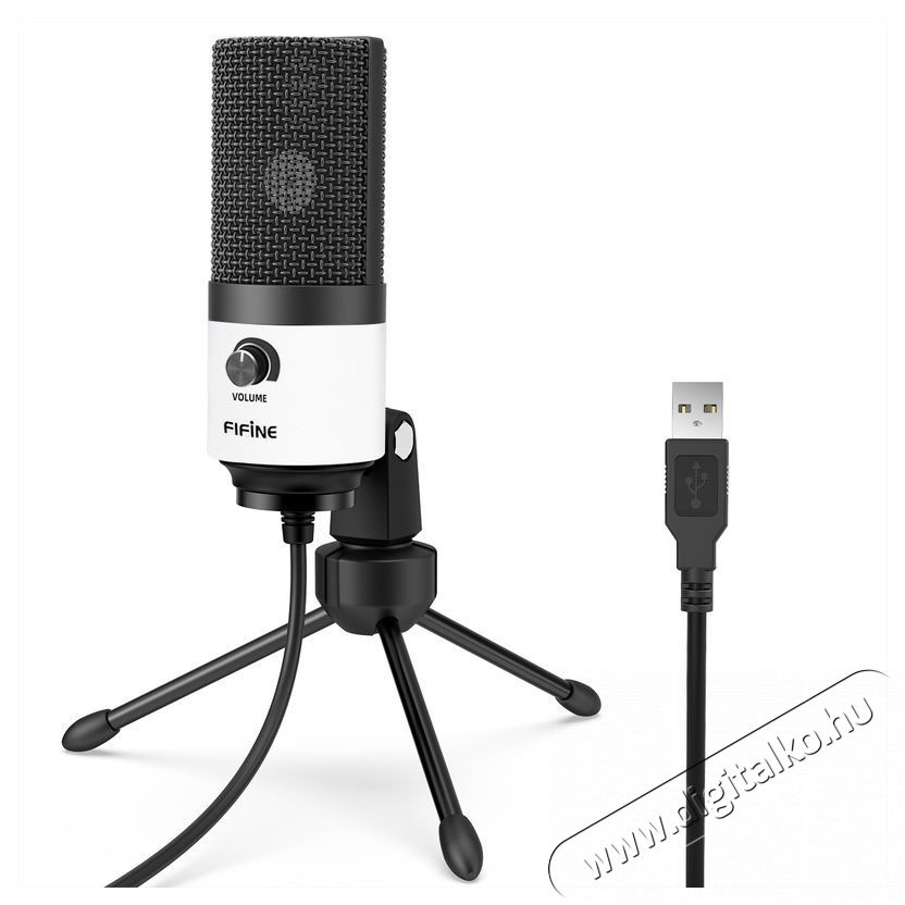 FIFINE K669W Fotó-Videó kiegészítők - Mikrofon - Fotó-videó mikrofon - 524780