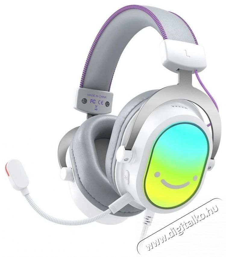 FIFINE H16W gamer fejhallgat&oacute; Audio-Video / Hifi / Multim&eacute;dia - F&uuml;l &eacute;s Fejhallgat&oacute;k - Fejhallgat&oacute; mikrofonnal / headset - 535202