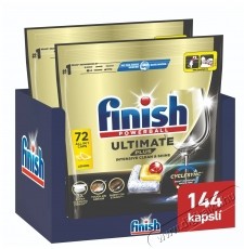 Finish Finish Ultimate Plus All in 1 Lemon Sparkle, 144 db H&aacute;ztart&aacute;s / Otthon / K&uuml;lt&eacute;r - Tiszt&iacute;t&oacute; / mos&oacute; - Kieg&eacute;sz&iacute;tő - 537809