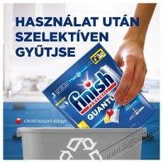 Finish Quantum All in 1 Lemon Sparkle mosogat&oacute;g&eacute;p tabletta, 180 db H&aacute;ztart&aacute;s / Otthon / K&uuml;lt&eacute;r - Tiszt&iacute;t&oacute; / mos&oacute; - Kieg&eacute;sz&iacute;tő - 537806