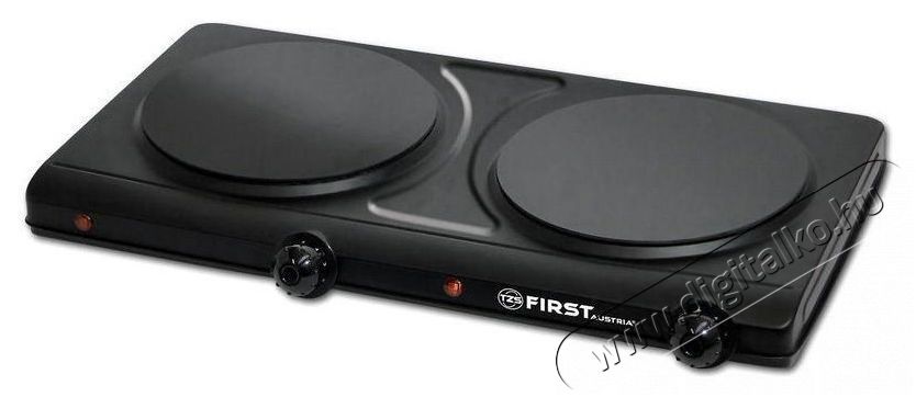First Austria FA 5096-2 Konyhai kisg&eacute;p (s&uuml;t&eacute;s / főz&eacute;s / hűt&eacute;s / &eacute;telk&eacute;sz&iacute;t&eacute;s) Konyhai term&eacute;kek - S&uuml;tő-főzőlap, tűzhely (szabadon&aacute;ll&oacute;) - Elektromos főzőlap (szabadon&aacute;ll&oacute;) - 522683