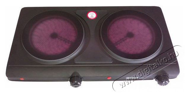 First Austria FA 5096-2 Konyhai kisg&eacute;p (s&uuml;t&eacute;s / főz&eacute;s / hűt&eacute;s / &eacute;telk&eacute;sz&iacute;t&eacute;s) Konyhai term&eacute;kek - S&uuml;tő-főzőlap, tűzhely (szabadon&aacute;ll&oacute;) - Elektromos főzőlap (szabadon&aacute;ll&oacute;) - 522683