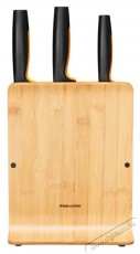 FISKARS Functional Form bambusz 3 késes késblokk Konyhai termékek - Konyhai eszköz - Készlet / szett - 384454
