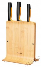 FISKARS Functional Form bambusz 3 késes késblokk Konyhai termékek - Konyhai eszköz - Készlet / szett - 384454