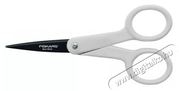 FISKARS 1004682 12 cm fehér titánium bevonatú tapadásmentes varró olló Konyhai termékek - Konyhai eszköz - Kés / olló - 386311