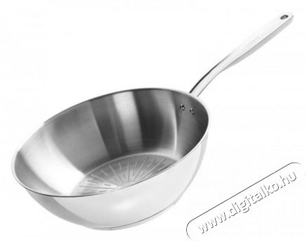 FISKARS All Steel Pure 28 cm wok serpenyő Konyhai term&eacute;kek - Ed&eacute;ny - Serpenyő - 434235