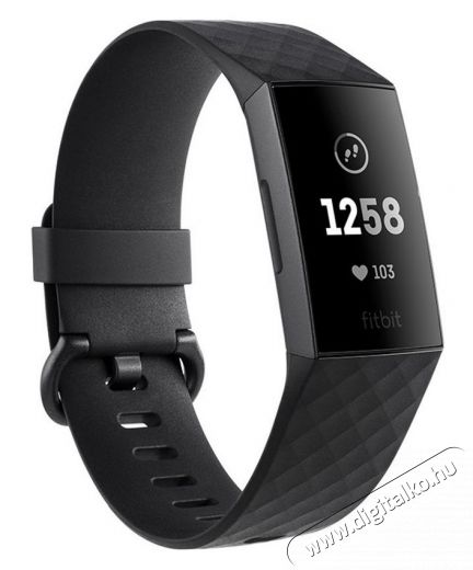 Fitbit Charge 3 (FB409GMBK-EU) aktivit&aacute;sm&eacute;rő - Grafit/Fekete &Uacute;jdons&aacute;gok - &Uacute;j term&eacute;kek - 353463