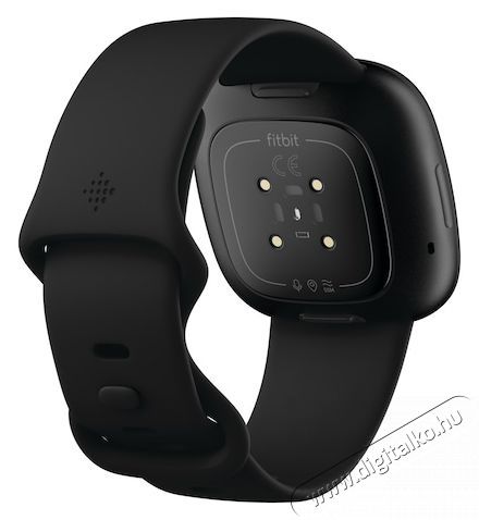 Fitbit Versa 3 aluminum fekete okos&oacute;ra Mobil / Kommunik&aacute;ci&oacute; / Smart - Okos eszk&ouml;z - Okos&oacute;ra - 386035