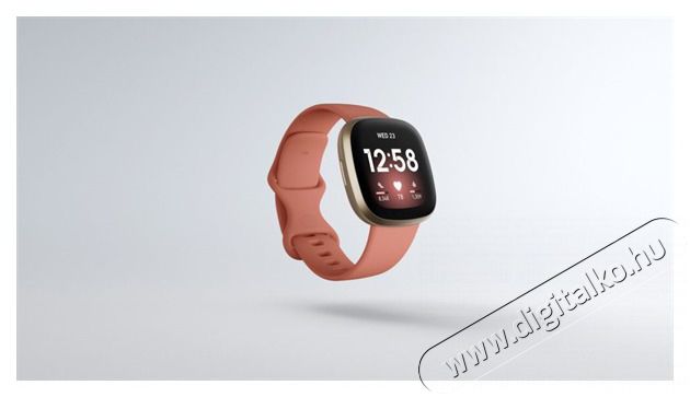 Fitbit Versa 3 aluminum agyag r&oacute;zsasz&iacute;n-b&aacute;rsonyos arany okos&oacute;ra Mobil / Kommunik&aacute;ci&oacute; / Smart - Okos eszk&ouml;z - Okos&oacute;ra - 431879