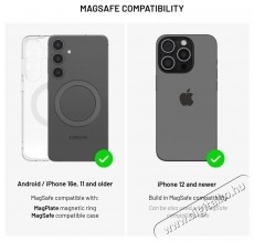 FIXED MagAir MagSafe Qi2 15W - fekete Aut&oacute;hifi / Aut&oacute; felszerel&eacute;s - Aut&oacute;s tart&oacute; - 540650