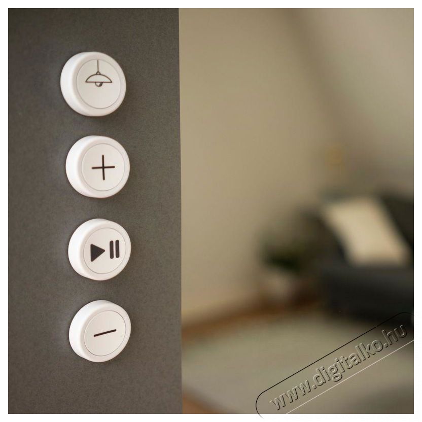 Flic  Button - bőv&iacute;tők&eacute;szlet, feh&eacute;r H&aacute;ztart&aacute;s / Otthon / K&uuml;lt&eacute;r - Okos otthon - Kieg&eacute;sz&iacute;tő - 522689